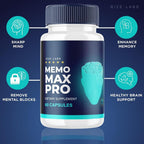 rize labs Memo Max Pro Brain Function Supplement - 60 Capsules - image 6