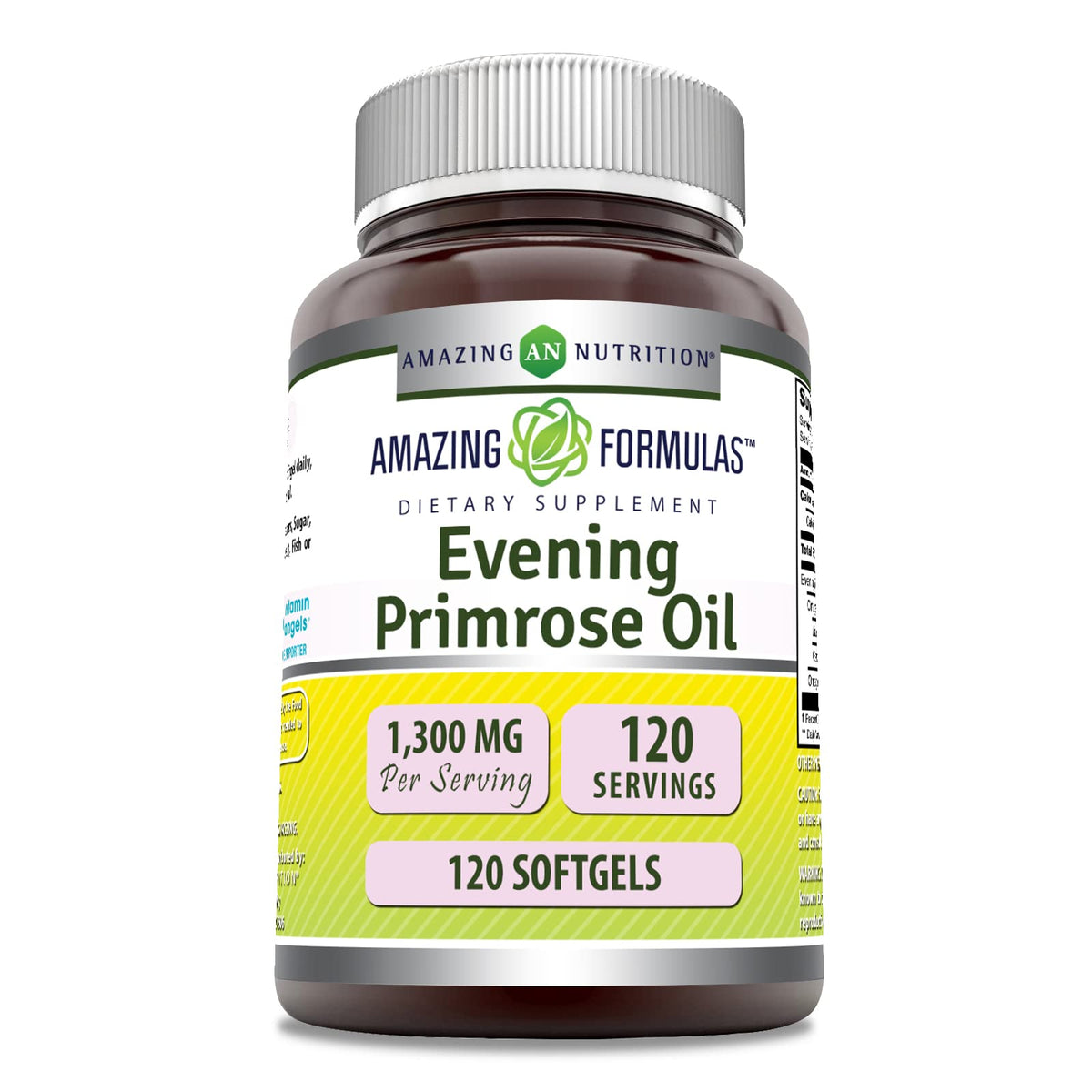 Amazing Nutrition Evening Primrose Oil 1300mg - 120 Softgels