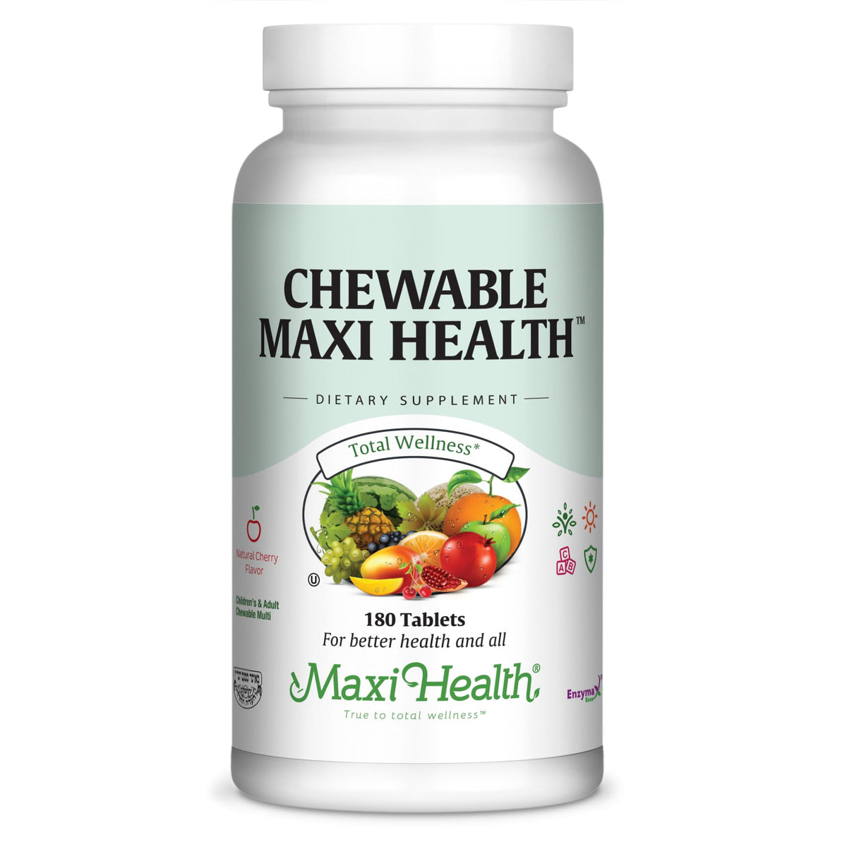 Maxi Health Chewable - Multivitamin for Men and Women - Enhanced