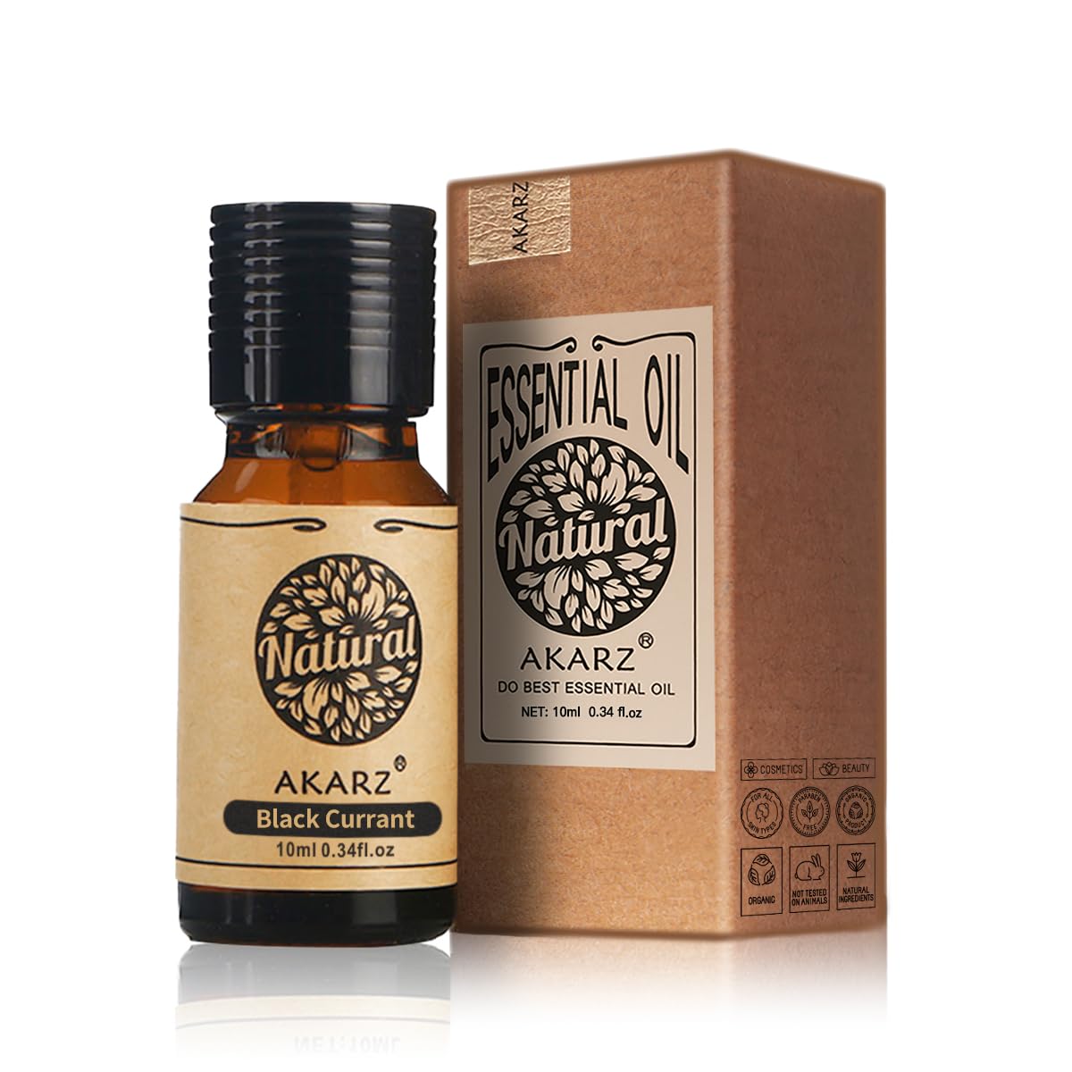 AKARZ Black Currant Essential Oil Pure Natural - 10ml