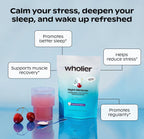 wholier Night Minerals Magnesium Glycinate & Calcium for Sleep - 60 Capsules - image 2