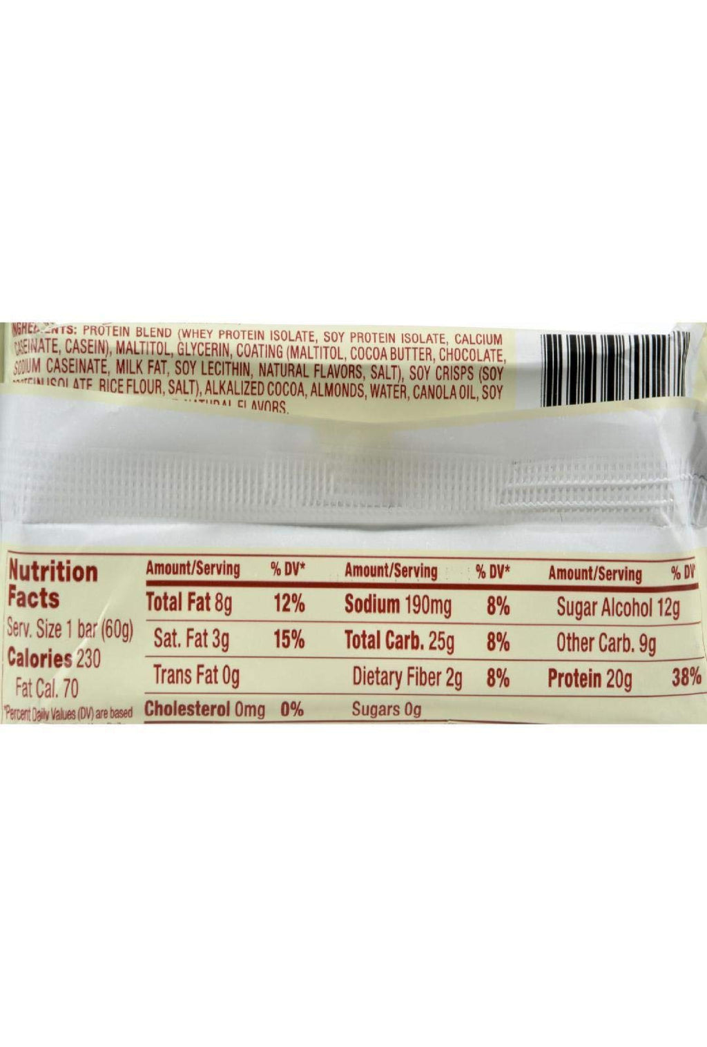 thinkThin High Protein Bar Brownie Crunch - 10 Bars - image 2