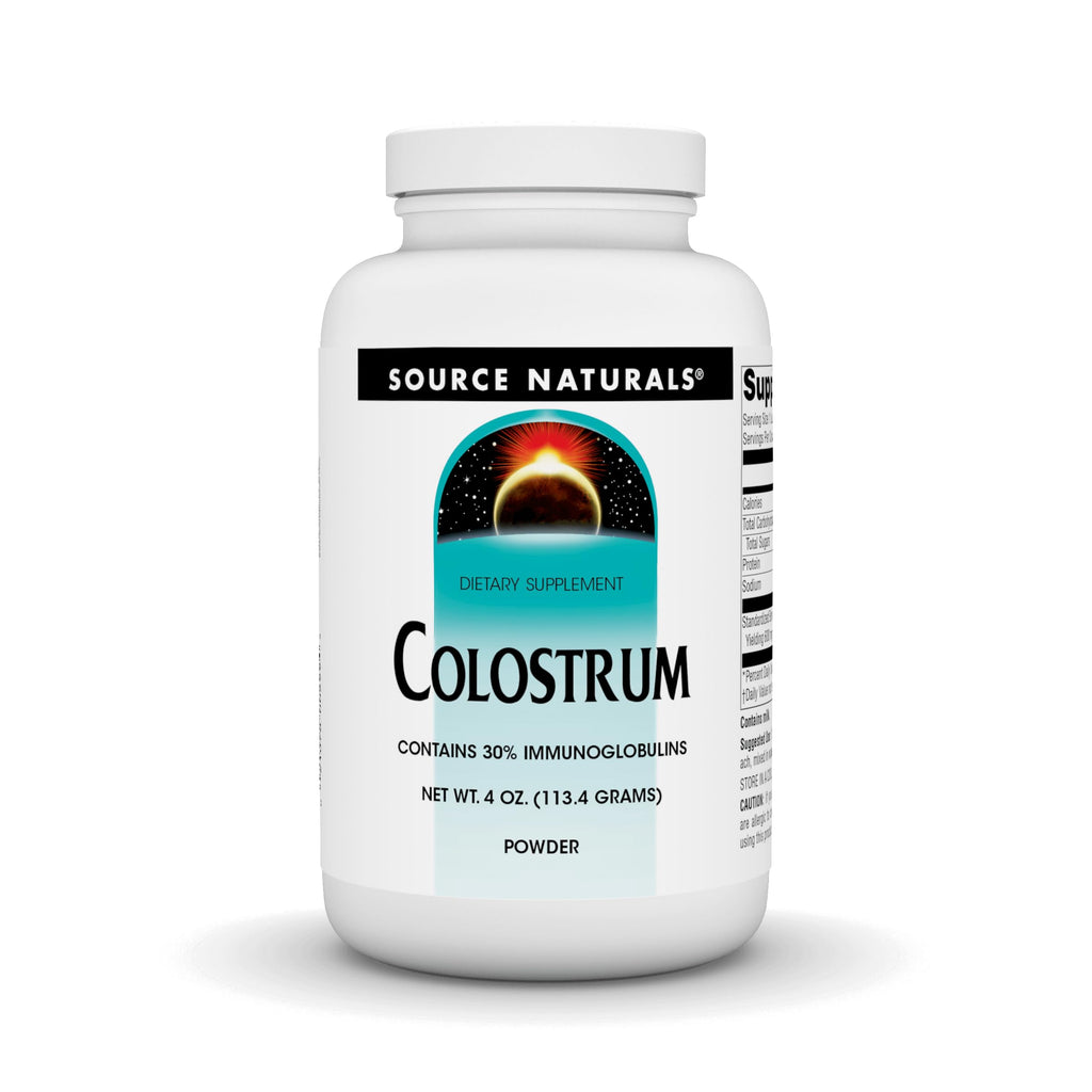 Source Naturals Colostrum 30% Immunoglobulins - 4 oz Powder