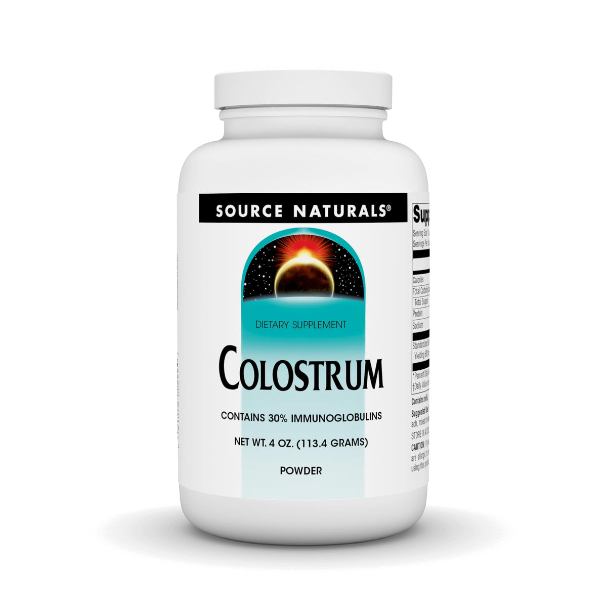 Source Naturals Colostrum 30% Immunoglobulins - 4 oz Powder
