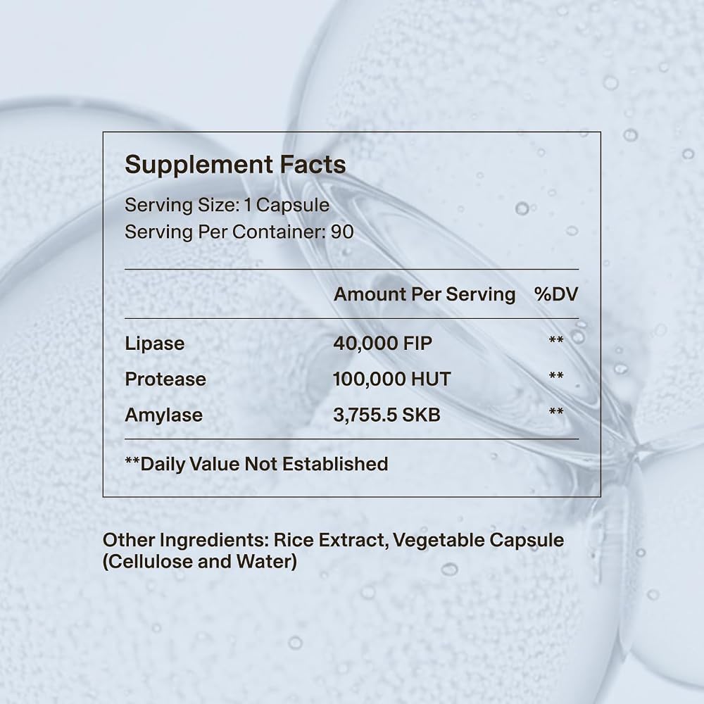 Boulder Bio Digestive Enzymes 40,000 USP Lipase - 90 Capsules - image 9