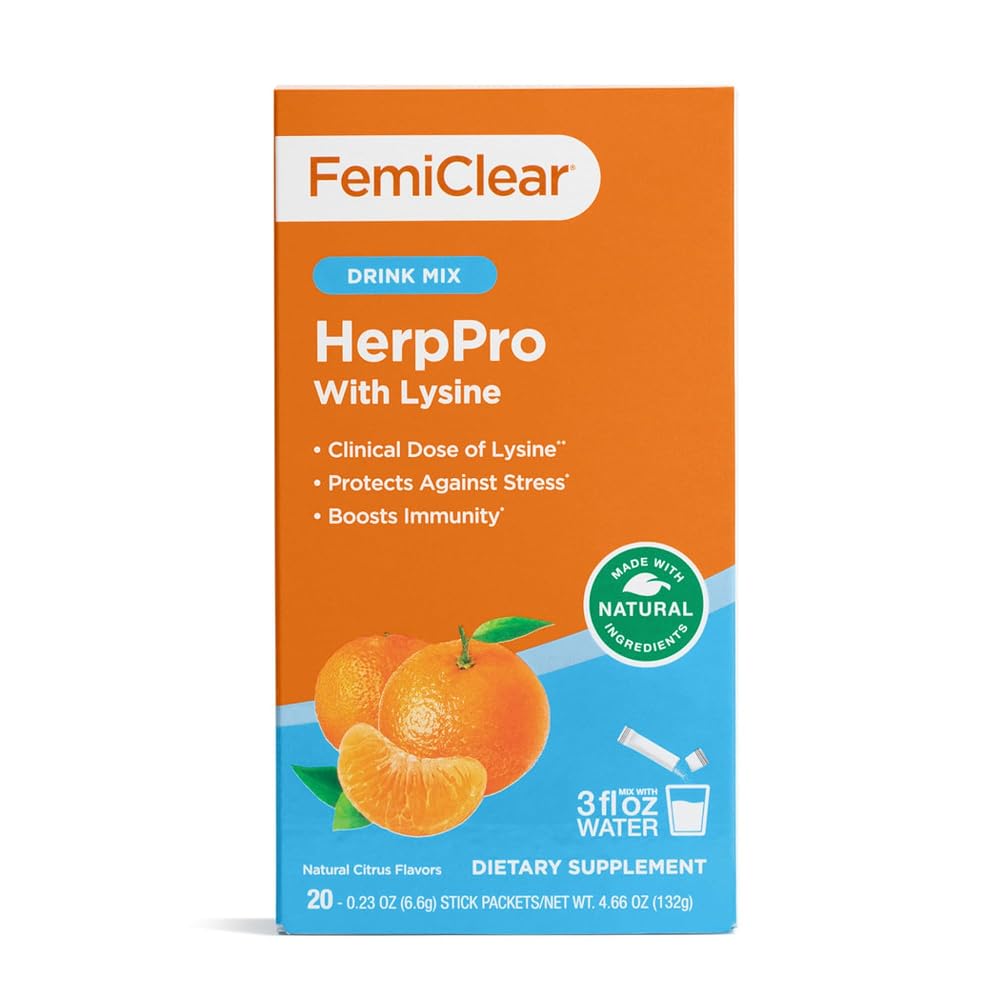 FemiClear HerpPro Immune Support Drink Mix - 20 Stick Packets