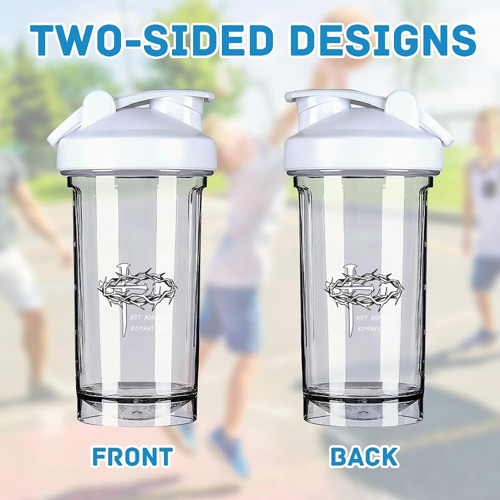 generic Shaker Cup,Fashion Theme Pattern Shaker Bottle Leak-proof