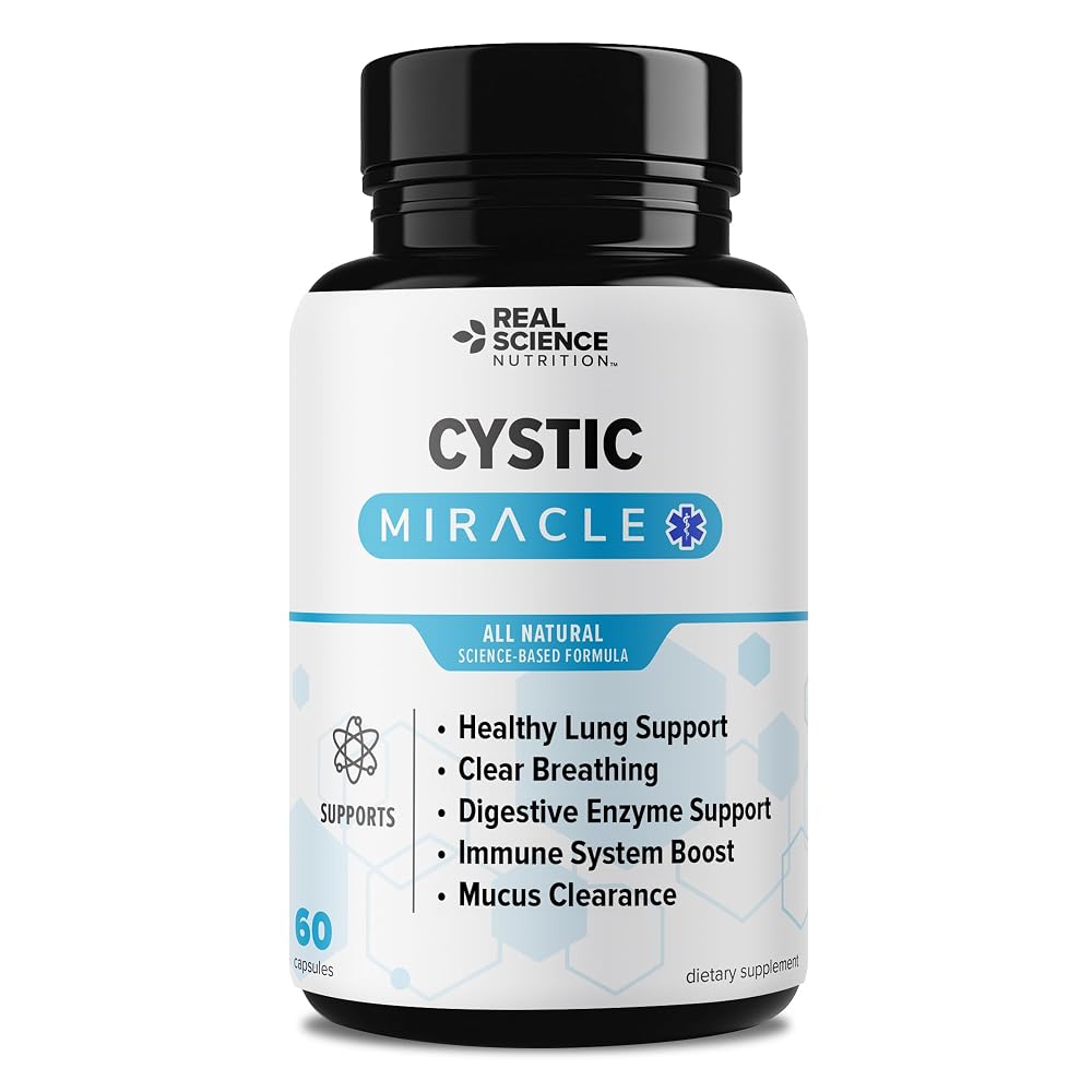 Real Science Nutrition Cystic Miracle Lung Support - 60 Capsules