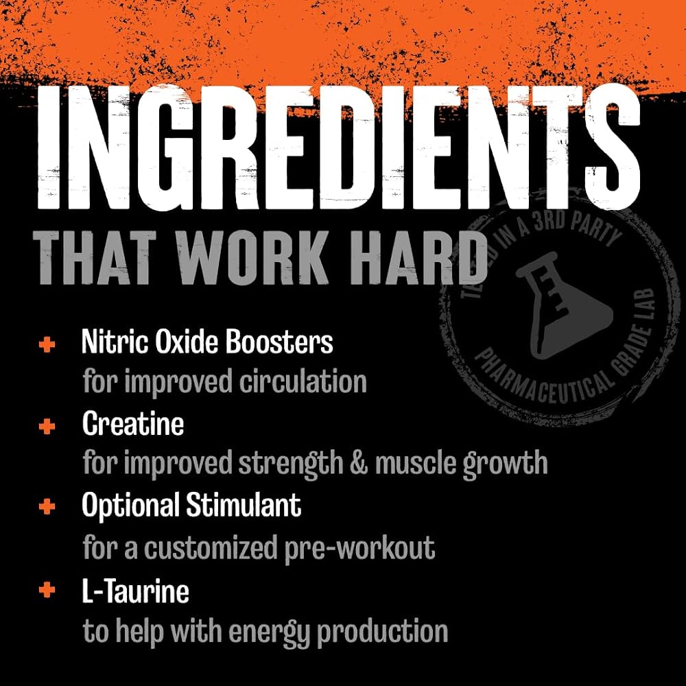 Animal Pump Preworkout & M-Stak Muscle Building Stack - 51 Count - image 4