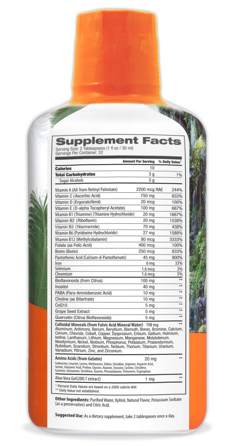 Tropical Oasis Mega Plus Liquid Multivitamin - 32 Fl Oz - image 2
