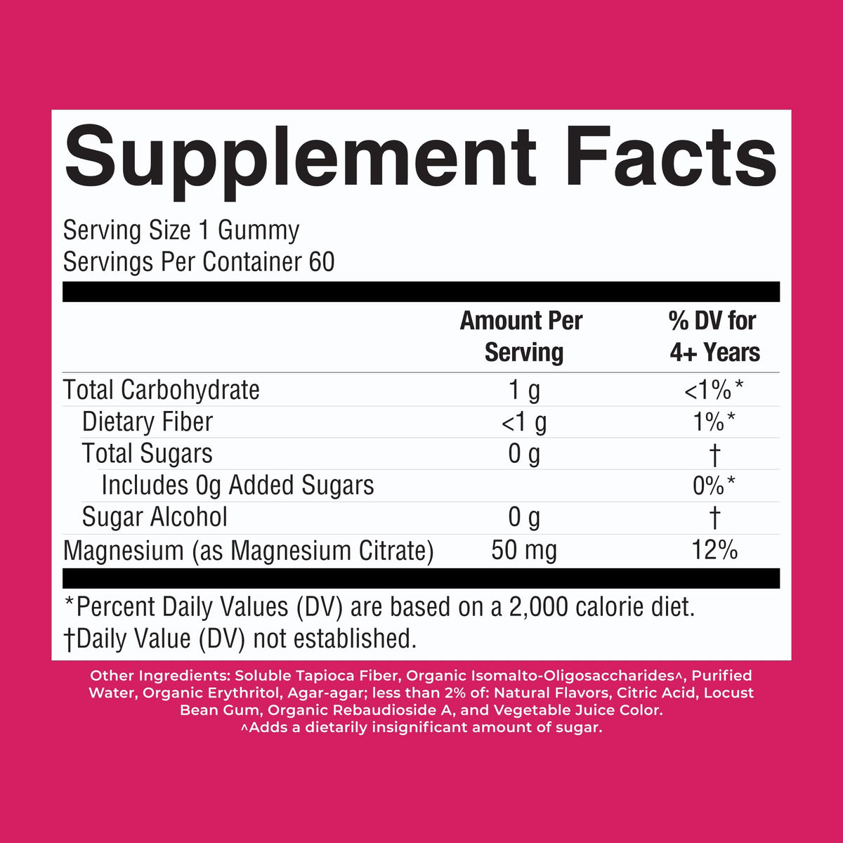MaryRuth's Kids Magnesium Gummies 50mg - 60 Gummies - image 8