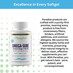 Paradise Herbs Omega-Sure Omega-3 Fish Oil - 120 Softgels - image 3