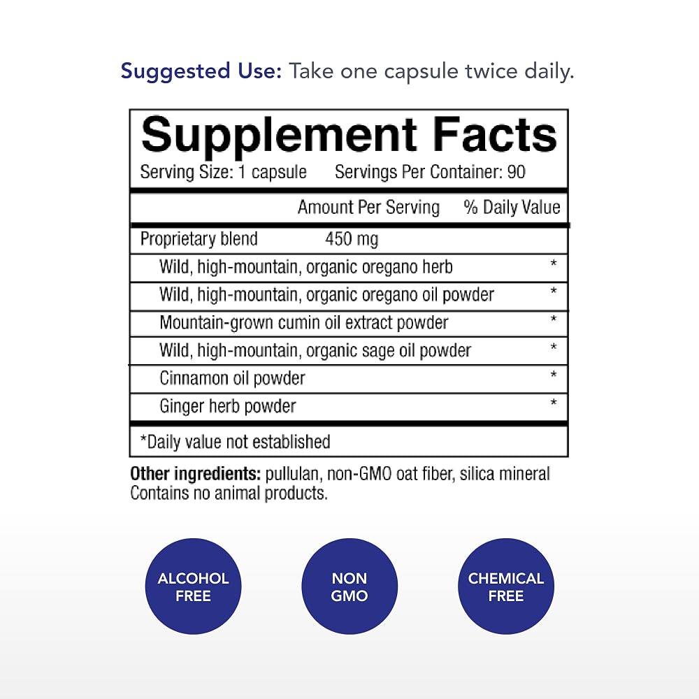 Physician's Strength Oregacillin Respiratory Support - 90 Capsules - image 2