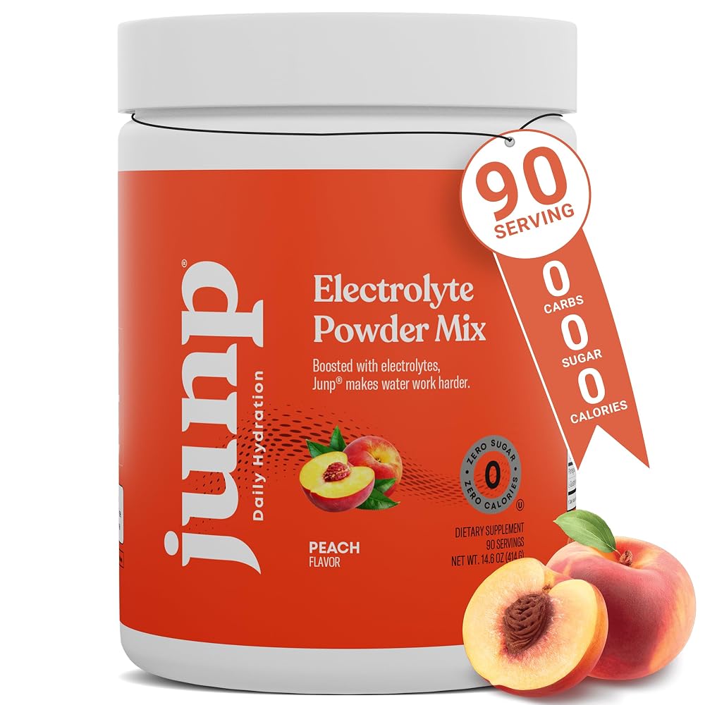 JUNP Electrolytes Powder No Sugar No Carbs Drink Mix - Potassium