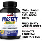 Force Factor Prostate Advanced Supplement - 180 Tablets - image 2