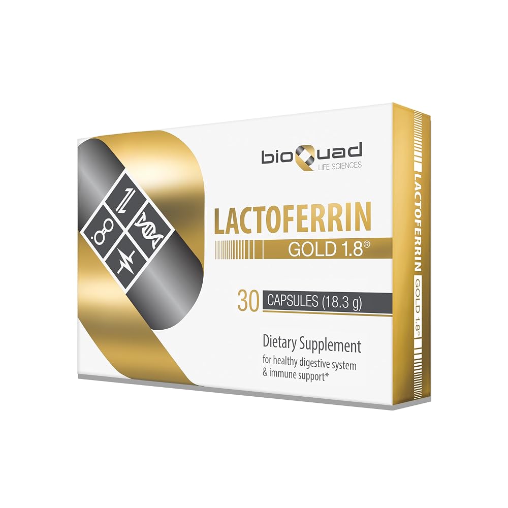 bioQuad Lactoferrin Gold 1.8 Immune Support - 30 Capsules