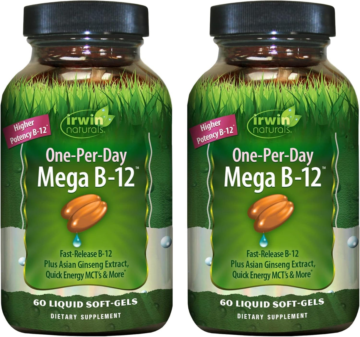 Irwin Naturals Quick Release B-12 Cellular Energy Support - 120 Softgels