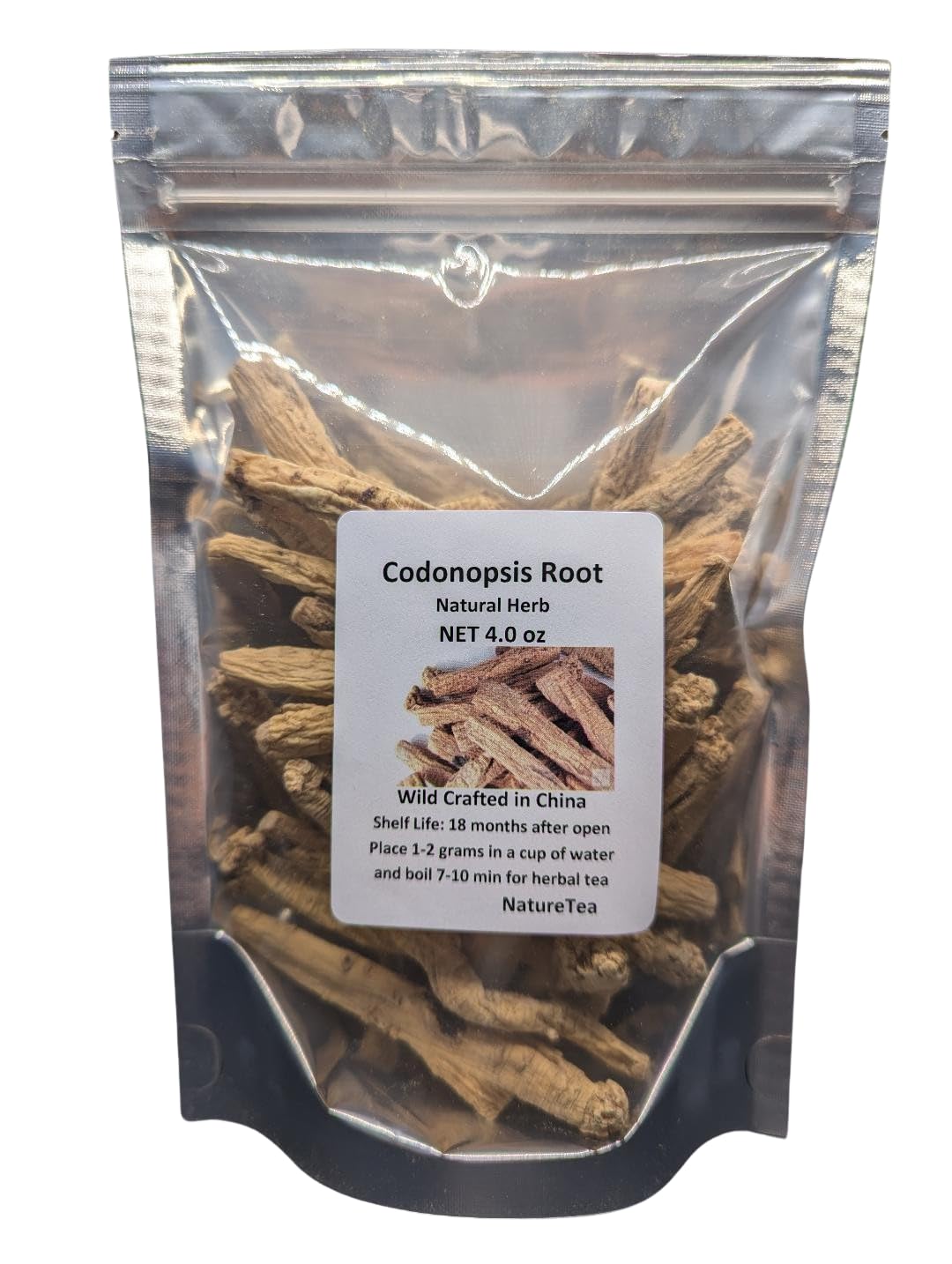 Nature Tea Codonopsis Root - Dang Shen Dried Radix Codonopsis 100%
