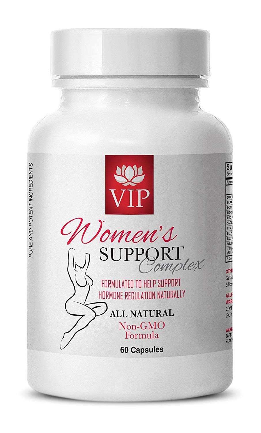 VIP Supplements Women's Support Complex Natural - 60 Capsules