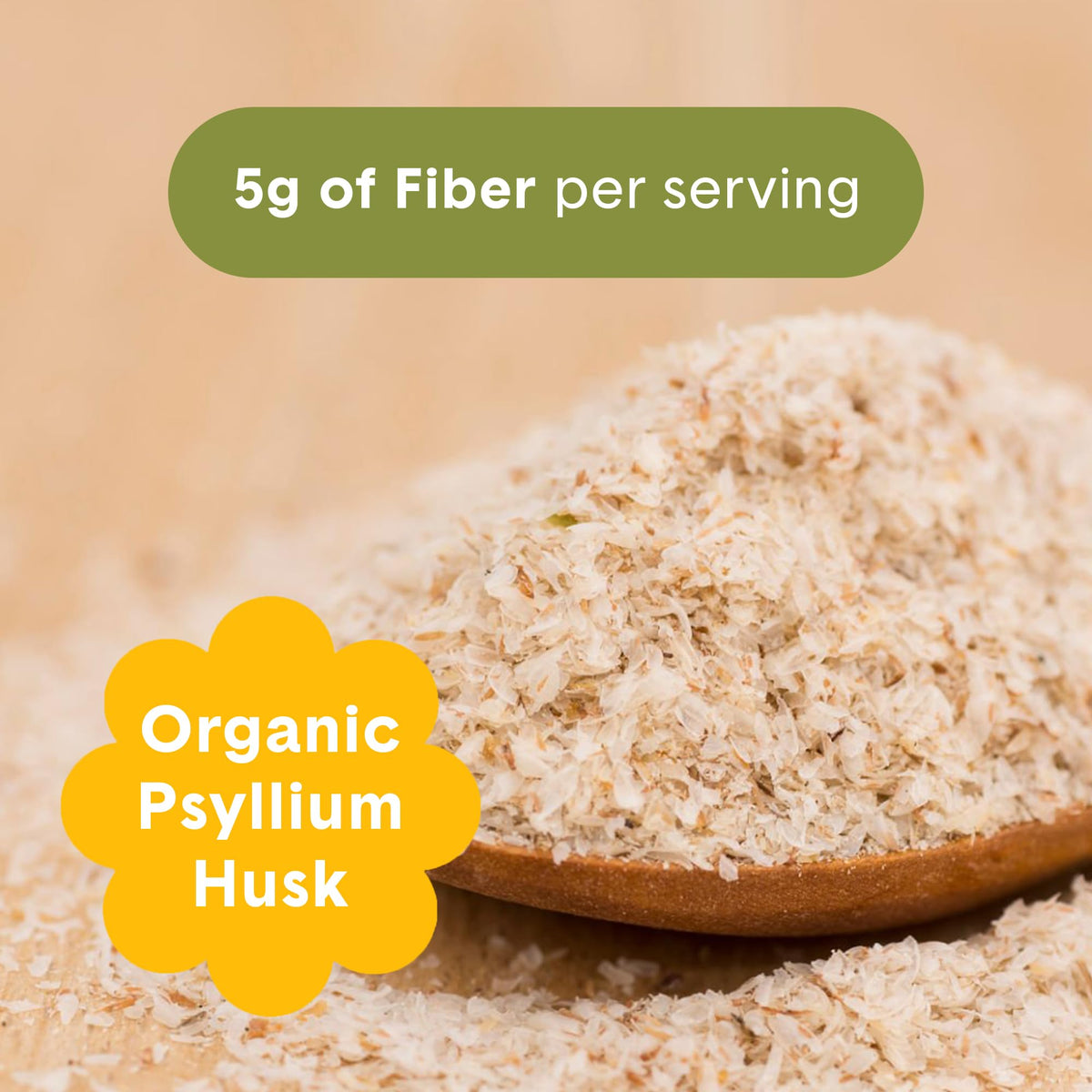 Bellway Super Fiber + Fruit, Organic Psyllium Husk Powder, Sugar-Free