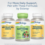 SOLARAY Hawthorn Berry 1050 mg Herbal Support - 180 Vegetarian Capsules - image 6