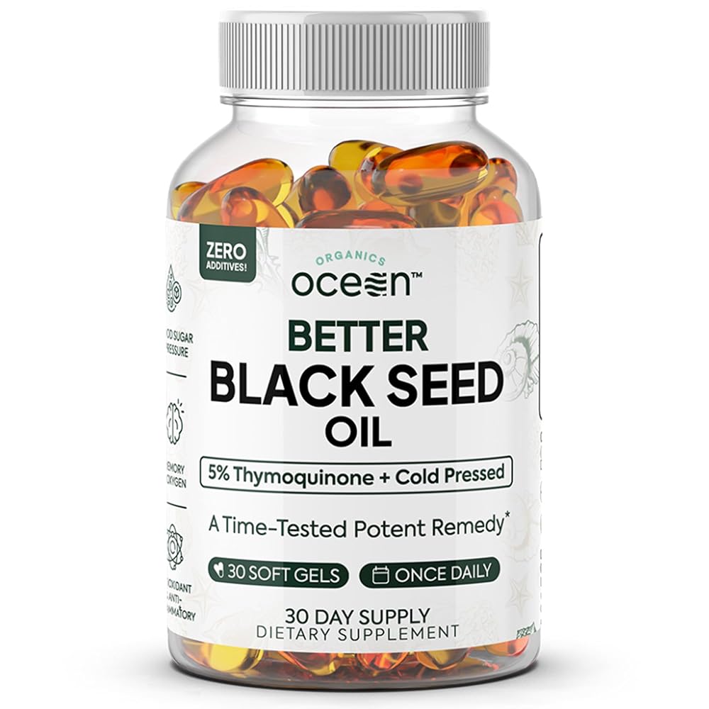 Organics Ocean Better Black Seed Oil Cold Pressed - Pure Nigella