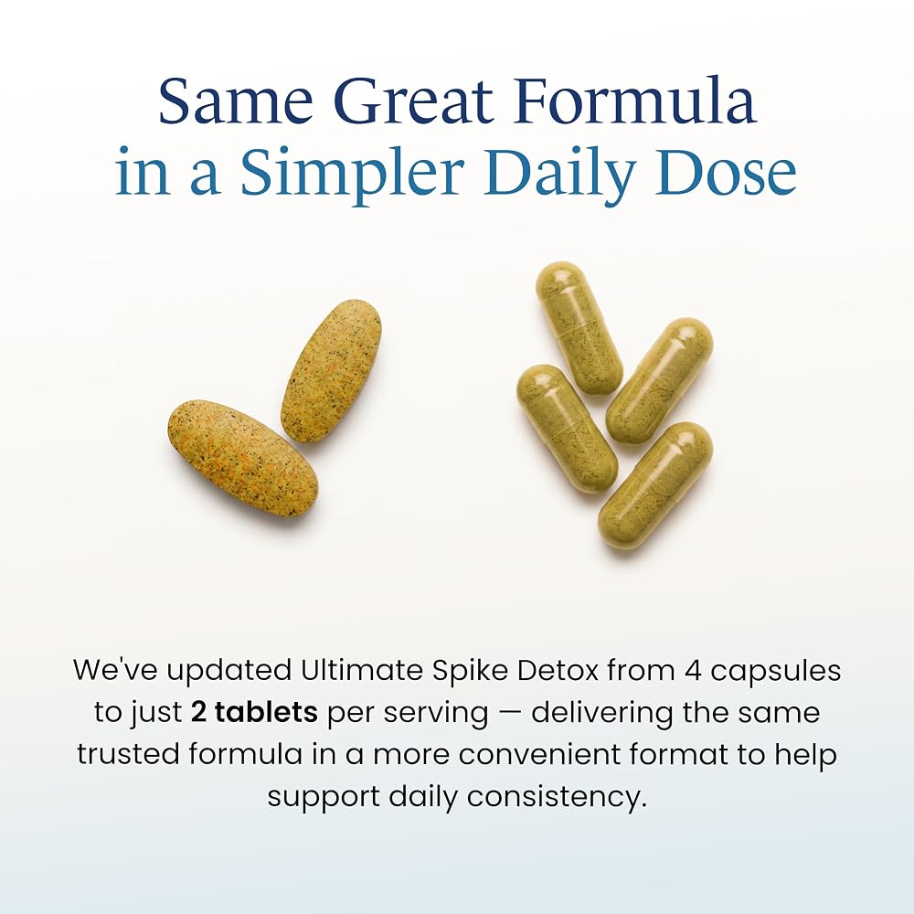 The Wellness Company Ultimate Spike Detox 3-in-1 - 120 Tablets - image 3