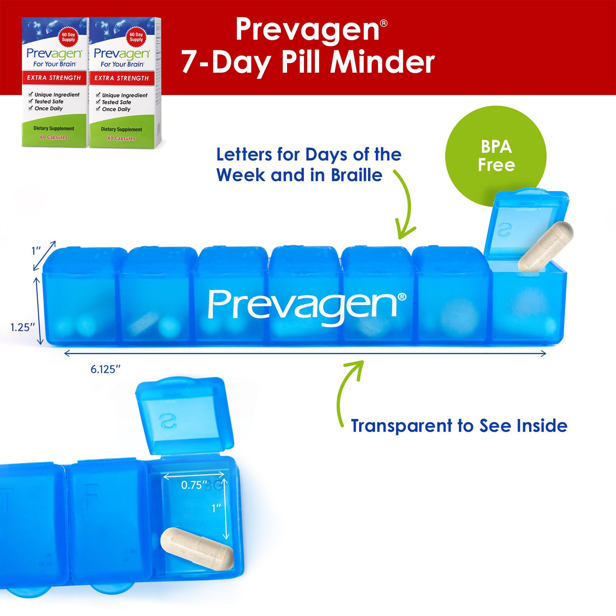 Prevagen Extra Strength Brain Supplement - 120 Capsules - image 5