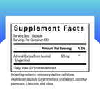Seeking Health Adrenal Cortex 50 mg - 60 Capsules - image 2