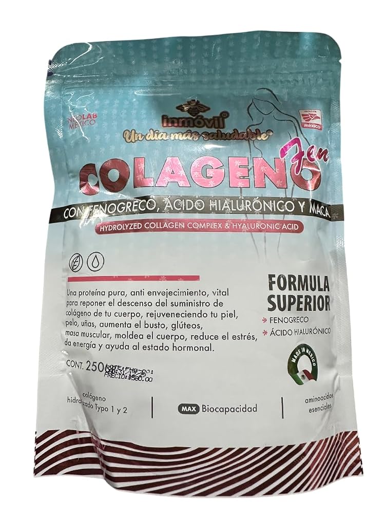 Angely's Beauty Collagen with Fenugreek, Hyaluronic Acid and Maca