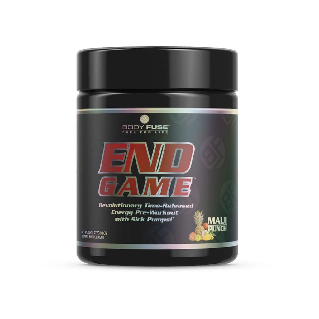 Body Fuse End Game Time-Release Pre-Workout Powder - 30 Servings