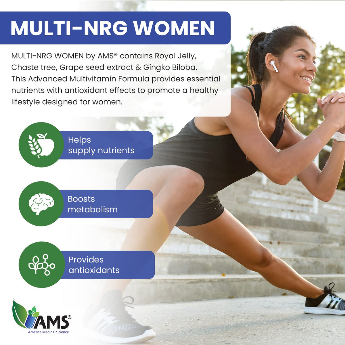 America Medic & Science Women's Multivitamin - 45 Caplets - image 4