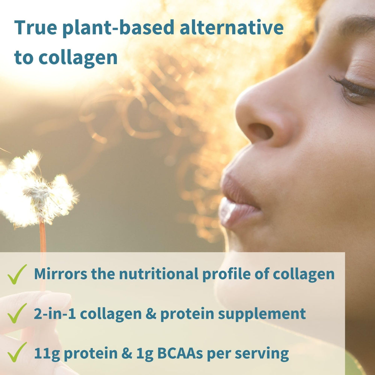 Igennus Vegan Collagen Peptide Powder - 35 Servings - image 2