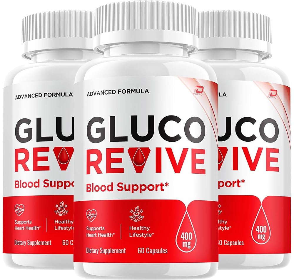 Indelo GlucoRevive Advanced Supplement - 180 Capsules