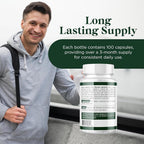 Probase Nutrition Saw Palmetto 500mg Prostate Support - 100 Capsules - image 8