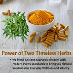 Ireya Ayurveda Neem & Turmeric Capsules - 90 Capsules - image 6