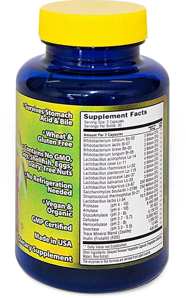 Allegany Nutrition Probiotic 51 Billion - 60 Capsules - image 2