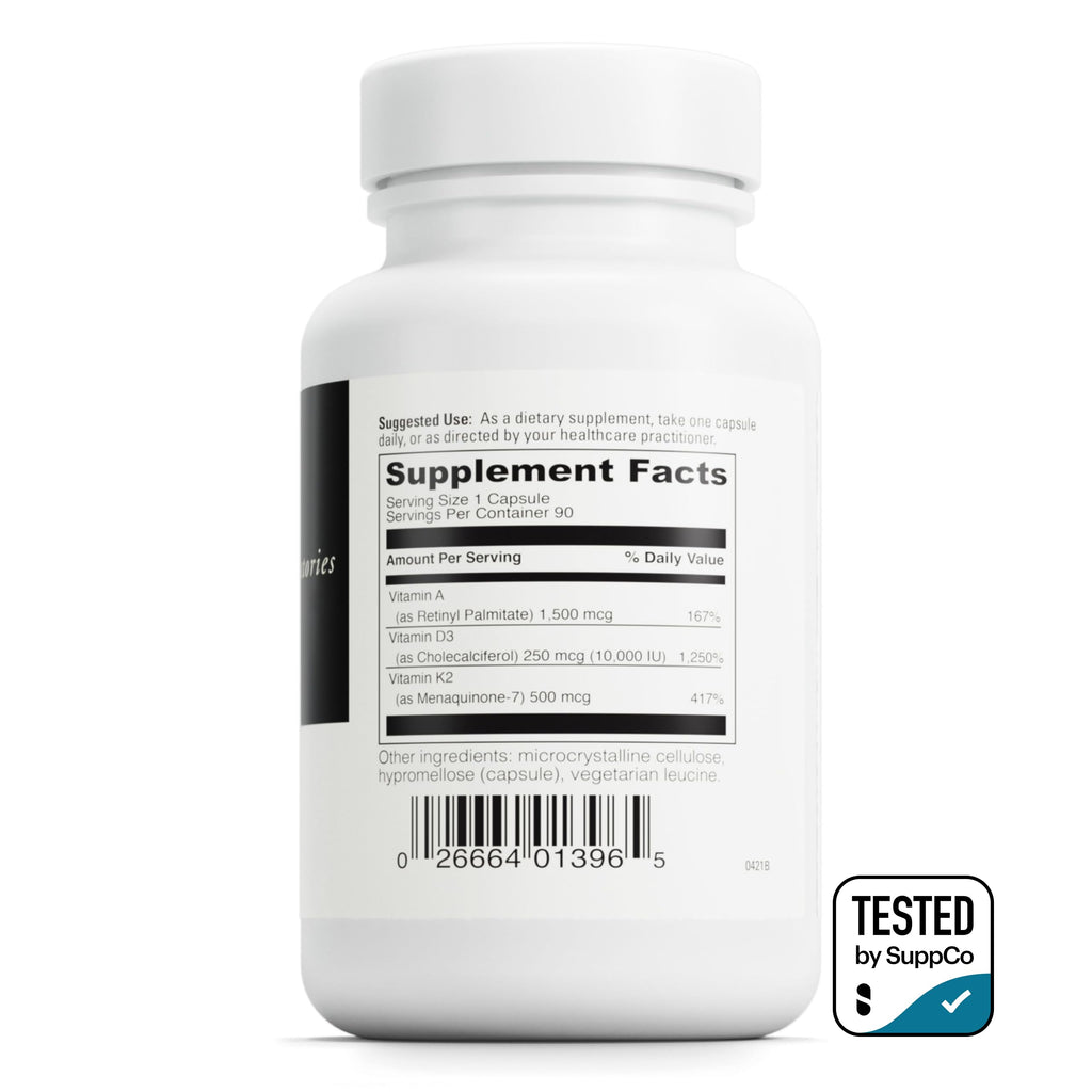 DAVINCI Labs ADK 10 Vitamin Supplement - 90 Capsules - image 2
