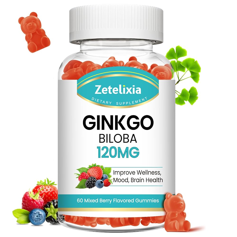 Zetelixia Ginkgo Biloba Gummies