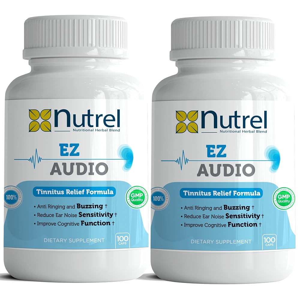 Nutrel Ez Audio Tinnitus Support - 100 Capsules - image 3