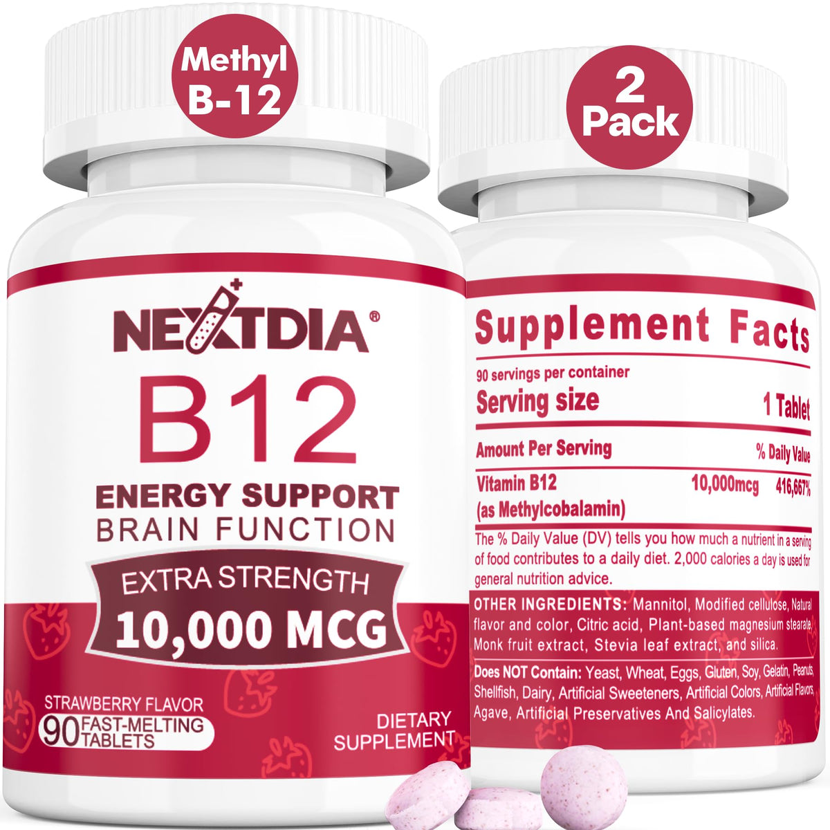 Nextdia Vitamin B12 Sublingual