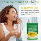 Ruduwu NAD Supplement with Nicotinamide Riboside - 160 Capsules - image 3