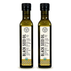 Pure Indian Foods Certified Organic Black Seed Oil - 2-Pack (250 ml each)