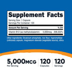 Nutricost Vitamin B12 (Methylcobalamin)