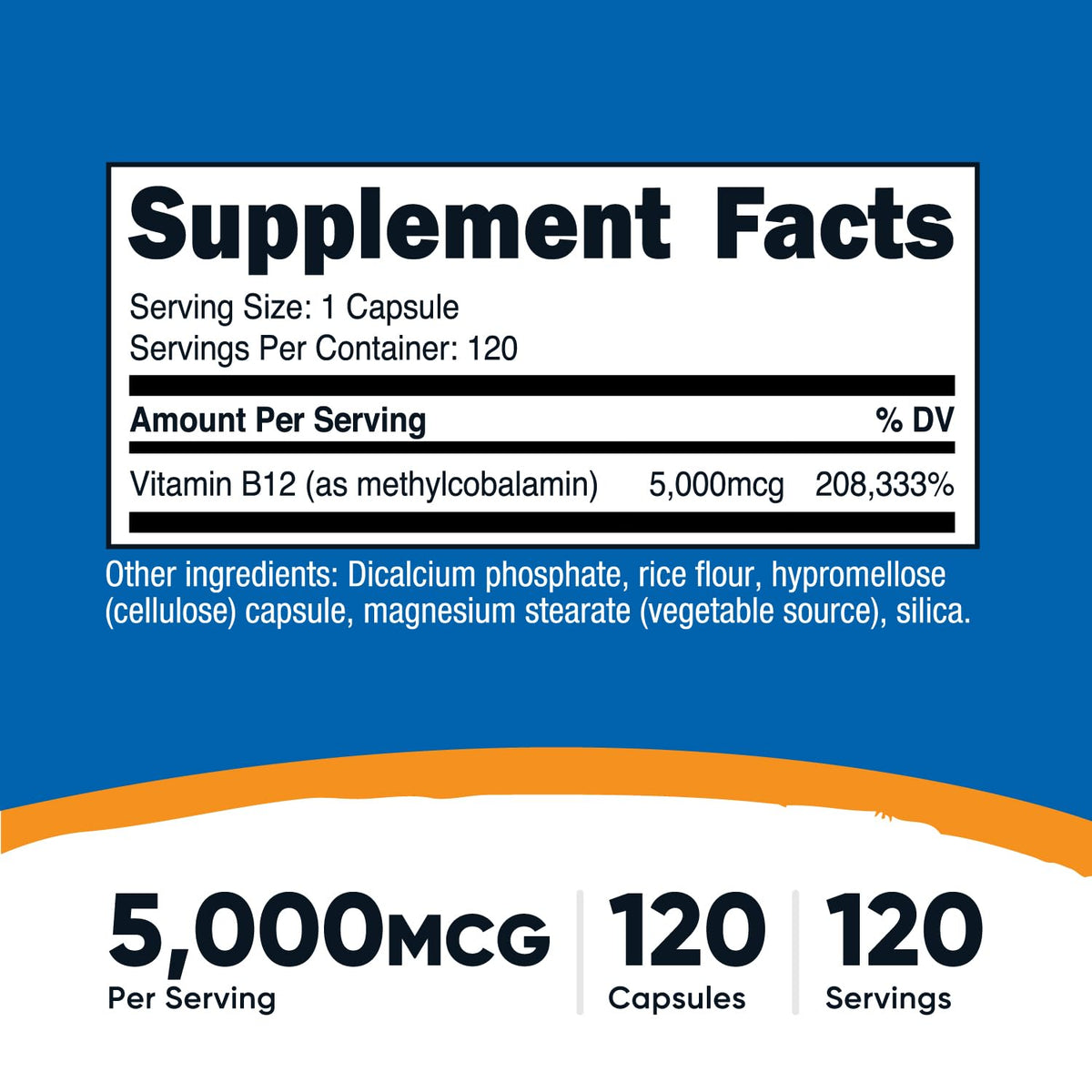 Nutricost Vitamin B12 (Methylcobalamin)