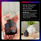 MitoQ Pure Advanced Mitochondria Supplement Superior Bioavailability
