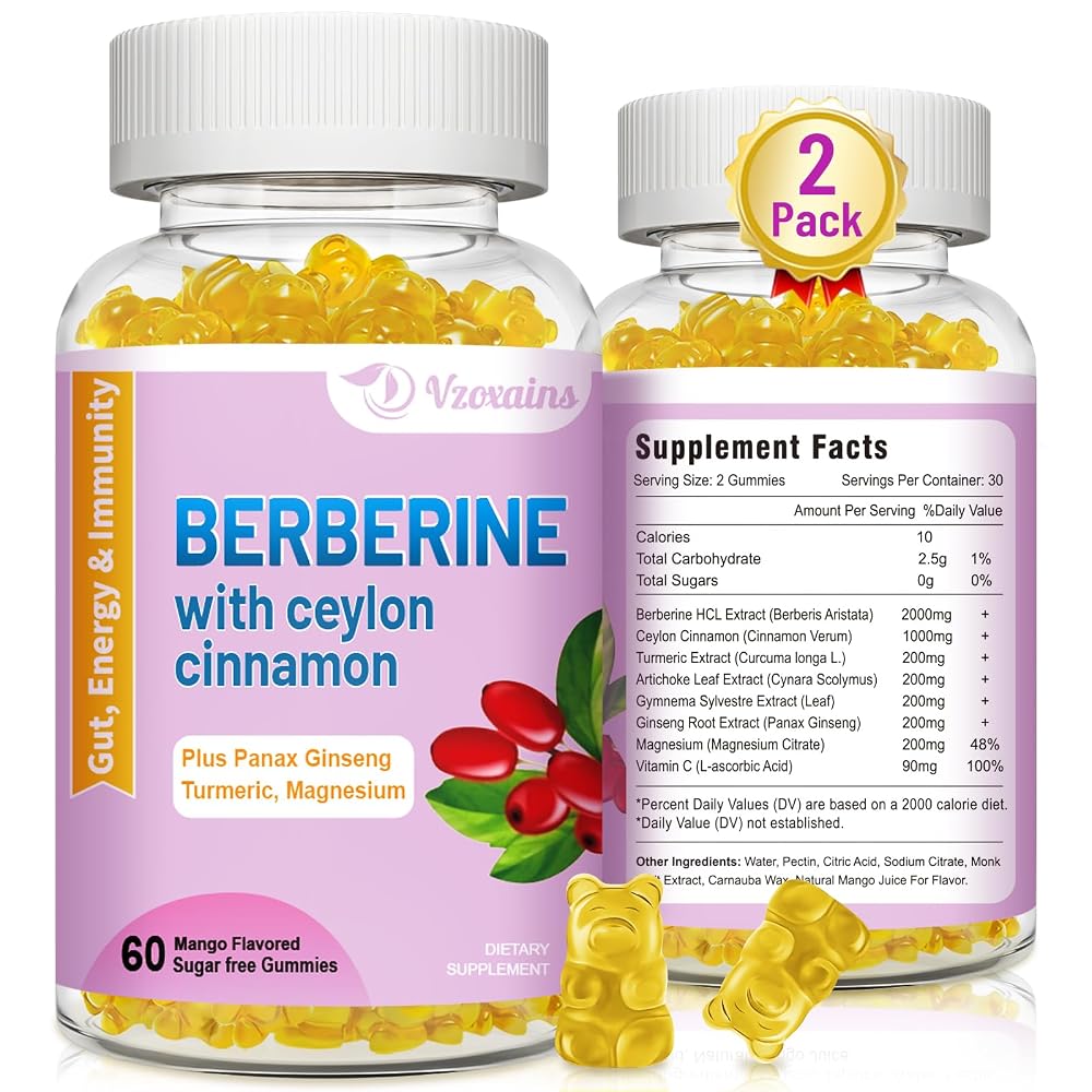 VZOXAINS Berberine Gummies