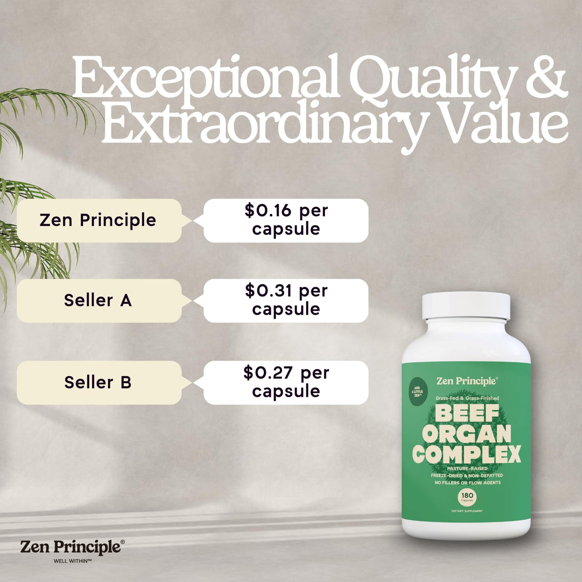 Zen Principle Grass Fed Beef Organs