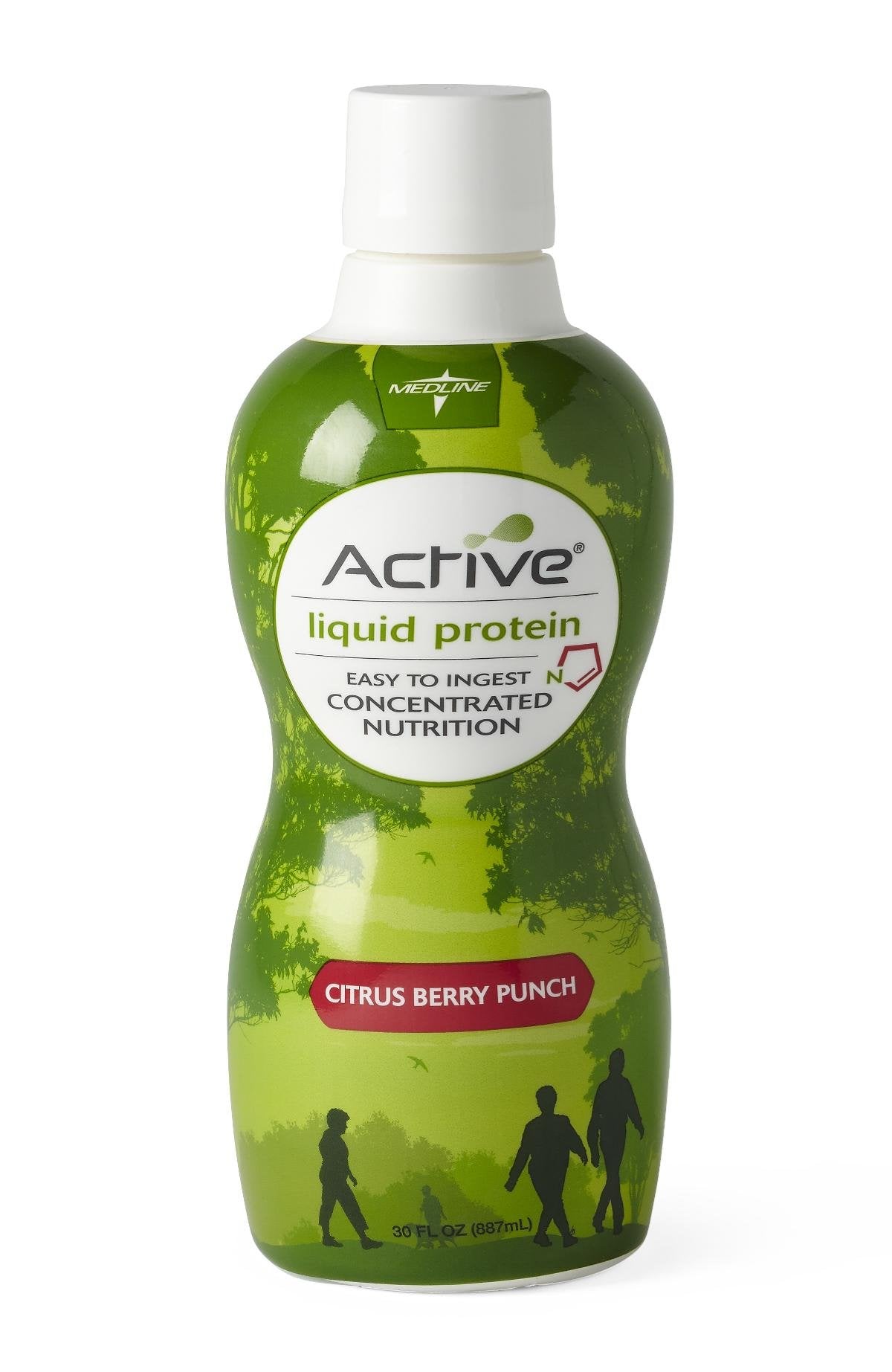 Medline Active Liquid Protein Citrus Berry Punch - Pack of 4