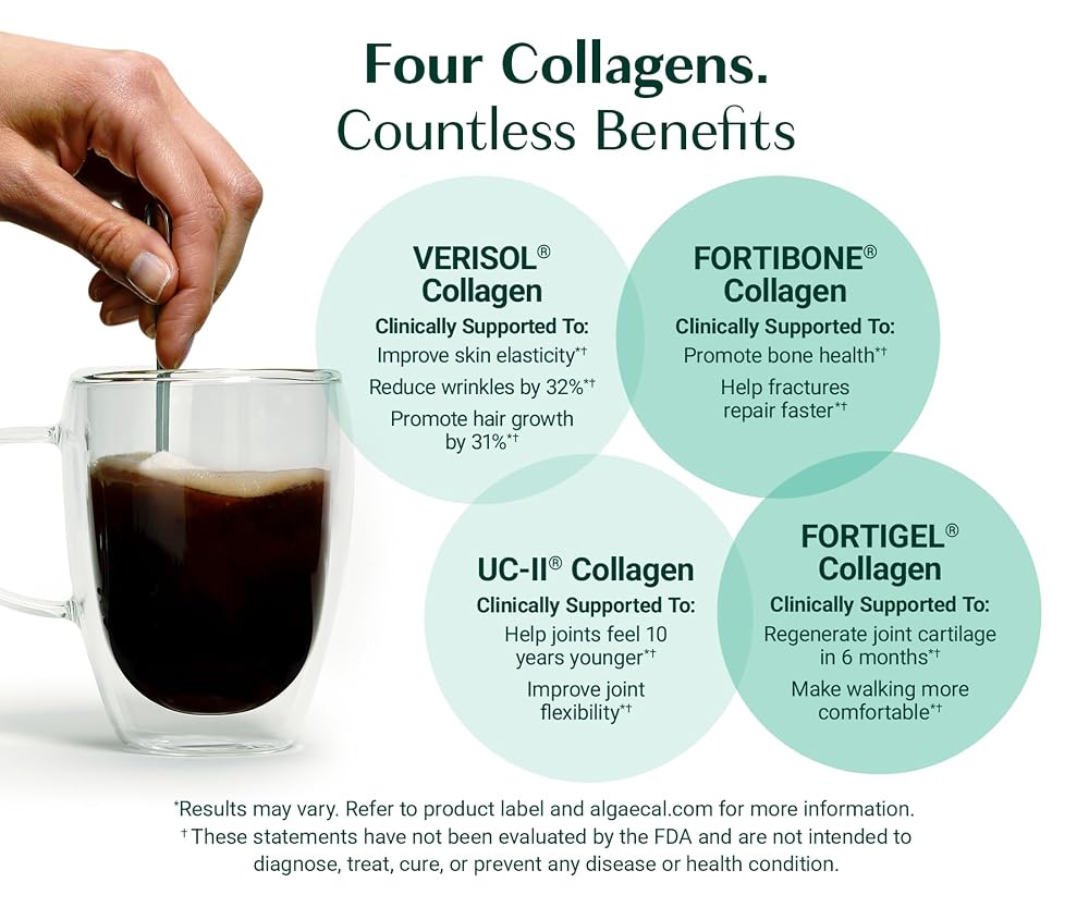 ALGAECAL Hydrolyzed Collagen Complete - Anti-Aging Collagen Powder